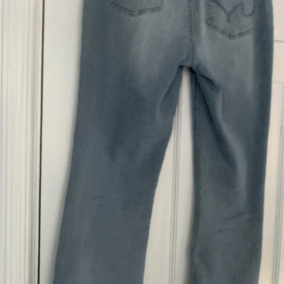 DG2 Diane Gilman Stretch Boot Cut Faded Jeans 10P - Picture 5 of 6